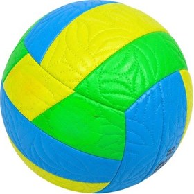 Resim Renkli Voleybol Topu Dayanıklı Dikişli Antrenman Ve Maç Topu Çok Renkli 