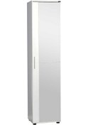 Resim Porto 10 Raflı Tek Kapaklı Aynalı Ayakkabılık Mat Beyaz 45x187x36 Cm Gxyxd 
