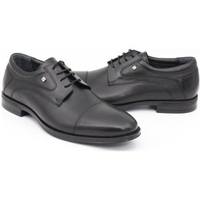 Resim Fosco 1594 Siyah Battal Beden 45-46-47-48 Erkek Ayakkabı-Siyah 