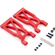 Resim Geekyou Wltoys 104001 1/10 Off-road Araçları İçin Metal Arka Sallama Kolu Kırmızı - 1859 Yerine Değiştirme Parçası Bjm044 