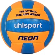 Resim uhlsport Neon Turuncu-mavi Voleybol Topu 