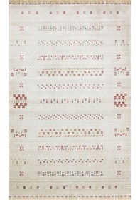 Resim Hoom Rugs Nepal Zr 06 Bambu Viskon Uşak Desenli Halı Çok Renkli 