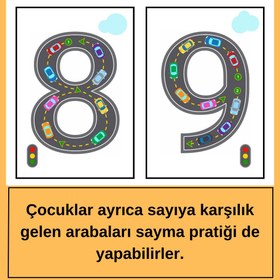 Resim Welly Jones Sayı İzleme Kartları, Bu Eğlenceli Kartlarla Sayıları Yazmayı Öğretin! 