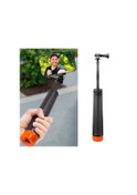 Resim Kangvka Action Kamera İçin 4'lü Fonksiyonlu Su Geçirmez Tripod: Uzatılabilir, Yuvarlanabilir, Selfie Çubuğu - Gopro, Djı, Insta360 Uyumlu 