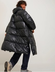 Resim Jjxx Kapüşonlu Şişme Siyah Kadın Mont 12236546 001 