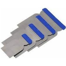 Resim Autobay Çelik Rötuş Spatula Metal Set 4'Lü 