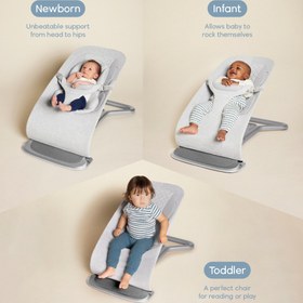 Resim (15 haziran teslim) <br>Ergobaby Evolve <br> 3'ü 1 Arada Ana Kucağı (light grey) 