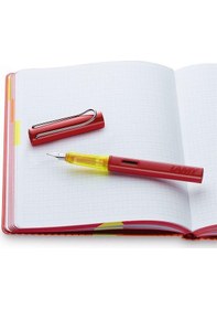 Resim Lamy Al-Star Dolma Kalem Defter Seti Glossy Red 