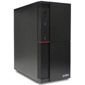 Resim Quadro Solid 124164 i5-12400F 16 GB 480 GB SSD 4 GB GT730 Free Dos Masaüstü Bilgisayar 