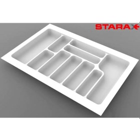 Resim Starax Çekmece İçi Kaşıklık Beyaz En 74 CM Derinlik 49 CM 