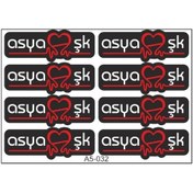 Resim Sevenkardeşler A5 Sticker 044 Tek Paket Çoklu Sticker 