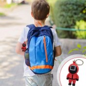 Resim MiniHome Squid Game Kare Figür Bileklik Armağanli Anahtarlık 