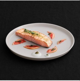 Resim Güral Porselen Bilbao 6 Parça 27 Cm Servis Tabağı -Krem 