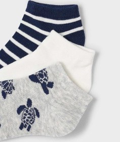 Resim Mayoral Erkek Çocuk Soket Çorap Set 3lü Lacivert 