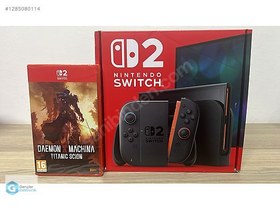 Resim Nintendo Swicth 2 + Daemon X Machina + TAKAS ve KURYE !! 