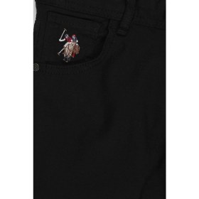 Resim U.s. Polo Assn. Erkek Çocuk Siyah Pantolon (Kanvas-Chino) 50322467-VR046 