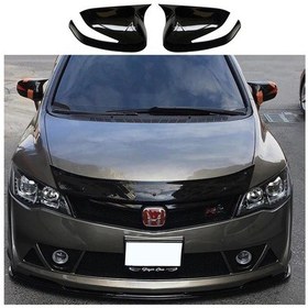 Resim honda civic fd6-siyah batman ayna kapagı 