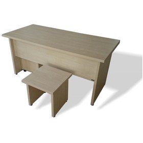 Resim Burovena Vena Oscar Sehpalı 3 Çekmeceli Ofis Çalışma Masası 