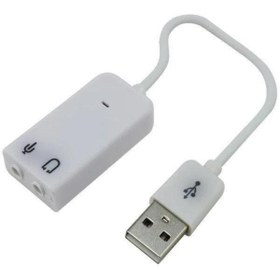 Resim Class Bm-030 Usb 7.1 Beyaz Virtual 3d Harici Ses Kartı(5Lİ HAZIR PAKET) 
