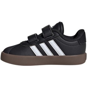 Resim Adidas Vl Court 3.0 Bebek Siyah Spor Ayakkabı Id9156 Siyah 