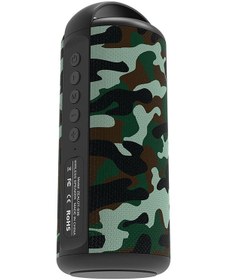 Resim Ranyeek Zealot S36 Taşınabilir Bluetooth Hoparlör: Ipx7 Su Geçirmez, 20w Ses, Rgb Işık, 40 Saat Çalma Süresi, Yeşil Kamuflaj 