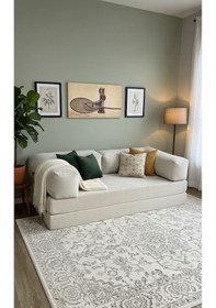 Resim Ard & Garden Liona 100x200 Yatak Olabilen Kanepe Modüler Çok Fonksiyonlu Aktivite Koltuk Krem Krem1 