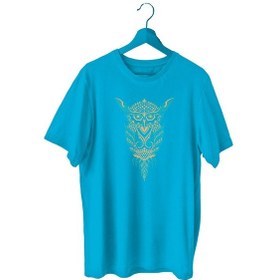 Resim Bluu Owlx Sporcu T-Shirt Bisiklet Yaka (528819254) Turkuaz 