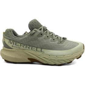 Resim Merrell Agility Peak 5 Gtx Kadın Koşusu Ayakkabısı Bej Bej 