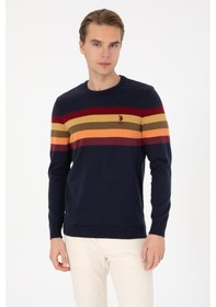 Resim U.s. Polo Assn. Erkek Lacivert Kazak /triko 50314966-vr033 Lacıvert 