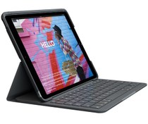 Resim Logitech Slim Folio iPad 10.2 inç 7. Nesil ile Uyumlu Klavyeli Kılıf 920-009481 Gri 