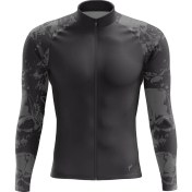 Resim Freysport Iskelet-01 Bisiklet Forması Uzun Kol Siyah 