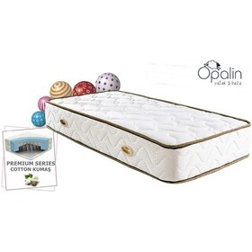 Resim Uzunbebe 90X200 Opalin Cotton Ortopedik Yaylı Yatak 90*200 Ortopedik 