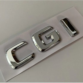Resim Benz Cgı Krom Bagaj Yazısı Düz Tip 3m 3d Abs Mercedes 811 