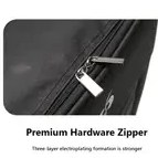 Resim 1 Adet Profesyonel Saplı, Büyük Kapasiteli DJI FPV Combo Sırt Çantası Aksesuarı - Gözlük V2 / Kamera Koruyucu, Siyah Dış Yüzey Kırmızı İç Yaprak 