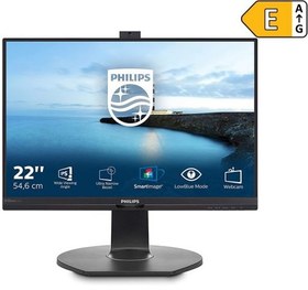 Resim Philips 21.5" 221B7QPJKEB 5ms FHD Pivot Webcam MM 