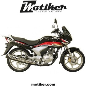 Resim Honda Cbf150 Tasarım Stıcker Etiket Modeli 