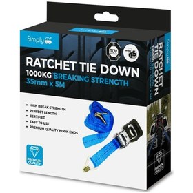 Resim Simply Brands Circir Baglama Kayisi-halat 1000kg 35mmx5m 