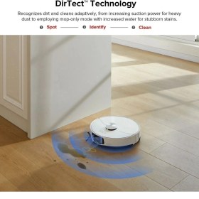 Resim 10000PA S8 Maxv Ultra Sesli Kontrol-Akıllı Yaşam Akıllı Robot Süpürge+Süpriz Hediye 