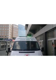 Resim İleri Trafik Sharp P-128-395 Cenaze Tepe Lambası 123 CM 