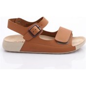 Resim Dgn P28 Kadin Çift Bantli Sandalet P28-1512-R1755 Taba 