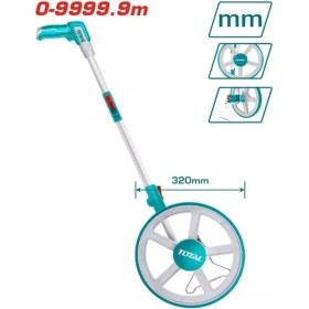 Resim Total Tekerlekli Tur Metre TMT19945 Tekerlekli Mesafe Ölçer TMT19945 