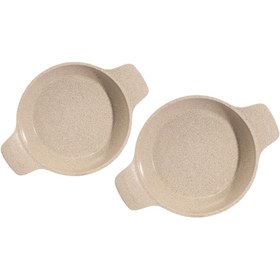 Resim ThermoAD | Güveç Sahan Set | Döküm Kendinden Saplı | 2 Parça | Vizon | 20cm-22cm 