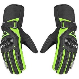 Resim Artfulabode Yansıtıcı Su Geçirmez Soğuk/sıcak Motolet Kış Eldivenleri Biniş 