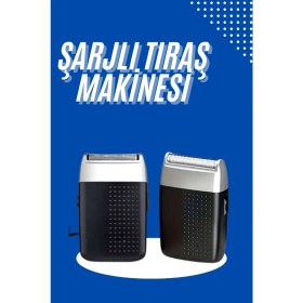 Resim Teknodayım Taşınabilir Şarjlı Kablosuz Mini Tıraş Makinesi Sinek Kaydı Tıraş 