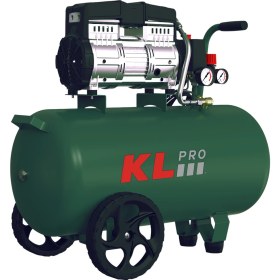 Resim KL Pro KLK50SH 8 Bar 50 Litre 2hp Sessiz ve Yağsız Hava Kompresörü 