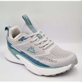 Resim Kappa La Vega Gri Yeşil Renk Kadın Sneaker Spor Ayakkabı 