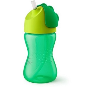 Resim Philips Avent SCF798/01 Desenli Pipetli Alıştırma Bardağı 300 ML Yeşil 