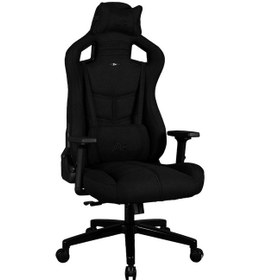 Resim Zio Venom Deep Black Keten Oyuncu Koltuğu -1565B1101-Siyah 