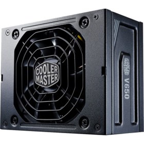 Resim 650W 80+ Gold Full Modüler POWER SUPPLY SFX (ATX PSU dönüştürücü aparatlı) Coolermaster