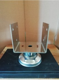 Resim mnbe ticaret 100 Lük Rozetli Krom Pergule Pergola Kamelya Sundurma Ayak Paslanmaz Ağaç Metal Taşıyıcı 